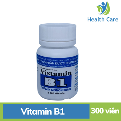 Thuốc Vitamin B1 - Tăng cường sức khỏe lọ 300 viên