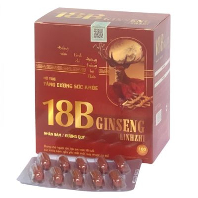 18B Ginseng Linhzhi Vinaphar - Hỗ trợ tăng cường sức khỏe cho cơ thể