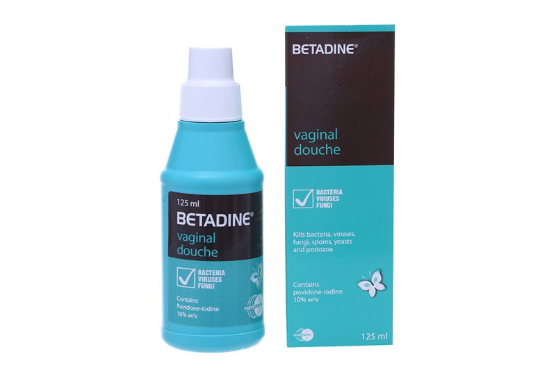 Dung dịch sát trùng âm đạo Betadine trị viêm âm đạo chai 125ml