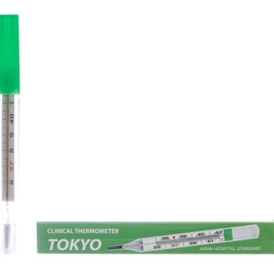 Nhiệt kế thủy ngân Tokyo Clinical Thermometer hộp 1 cái