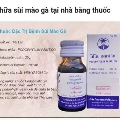 Kem trị sùi mào gà thái lan